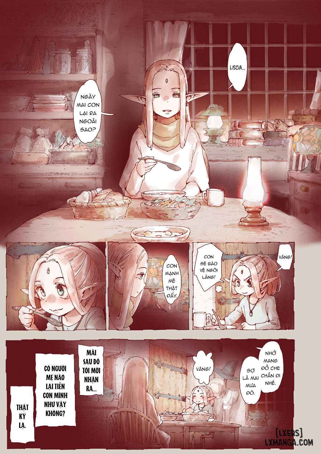 HentaiVN.net - Ảnh 4 - Witch of Depravity: How the Young Hero and a Tiny Elf Fell Victim to a Sorceress - Chap 2