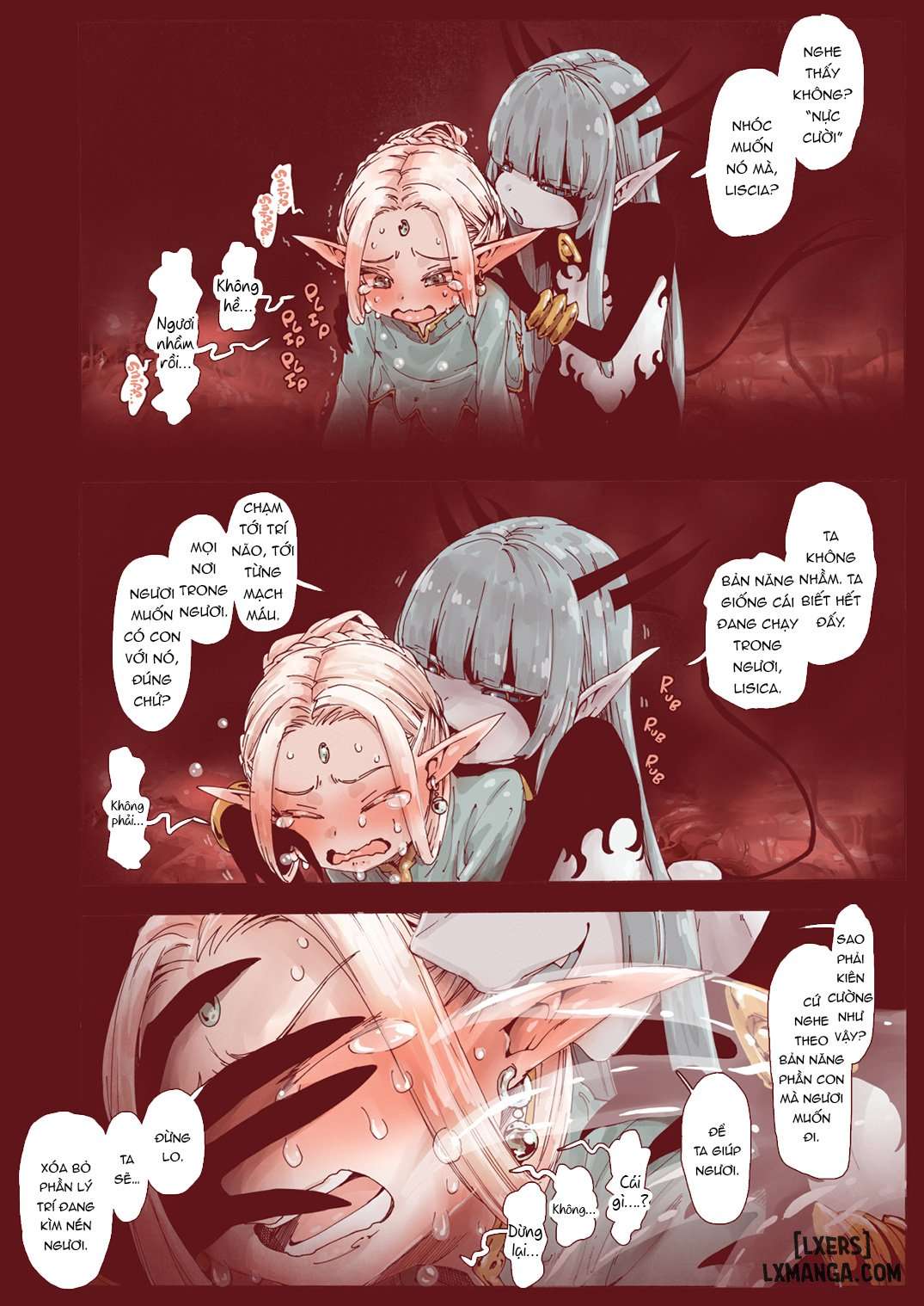HentaiVN.net - Ảnh 13 - Witch of Depravity: How the Young Hero and a Tiny Elf Fell Victim to a Sorceress - Chap 2