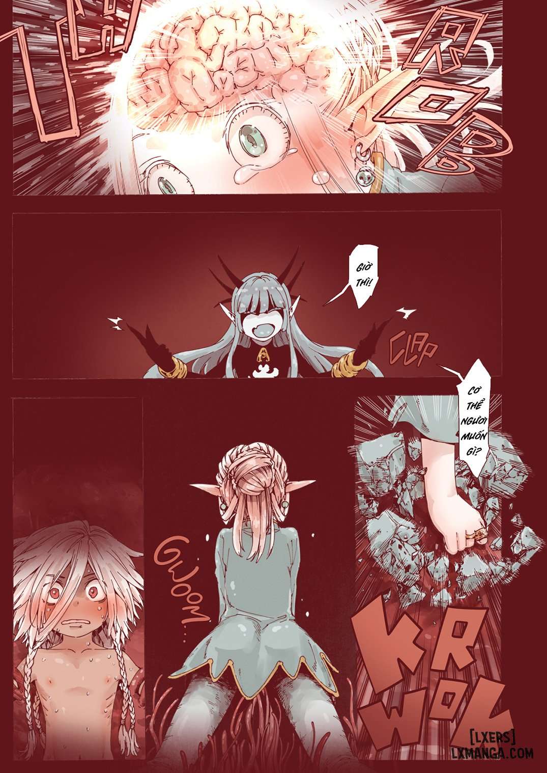 HentaiVN.net - Ảnh 14 - Witch of Depravity: How the Young Hero and a Tiny Elf Fell Victim to a Sorceress - Chap 2