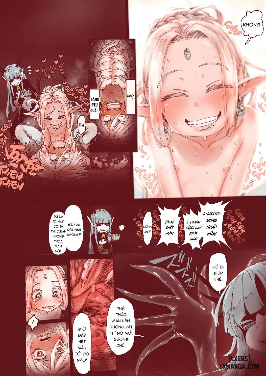 HentaiVN.net - Ảnh 9 - Witch of Depravity: How the Young Hero and a Tiny Elf Fell Victim to a Sorceress - Chap 3