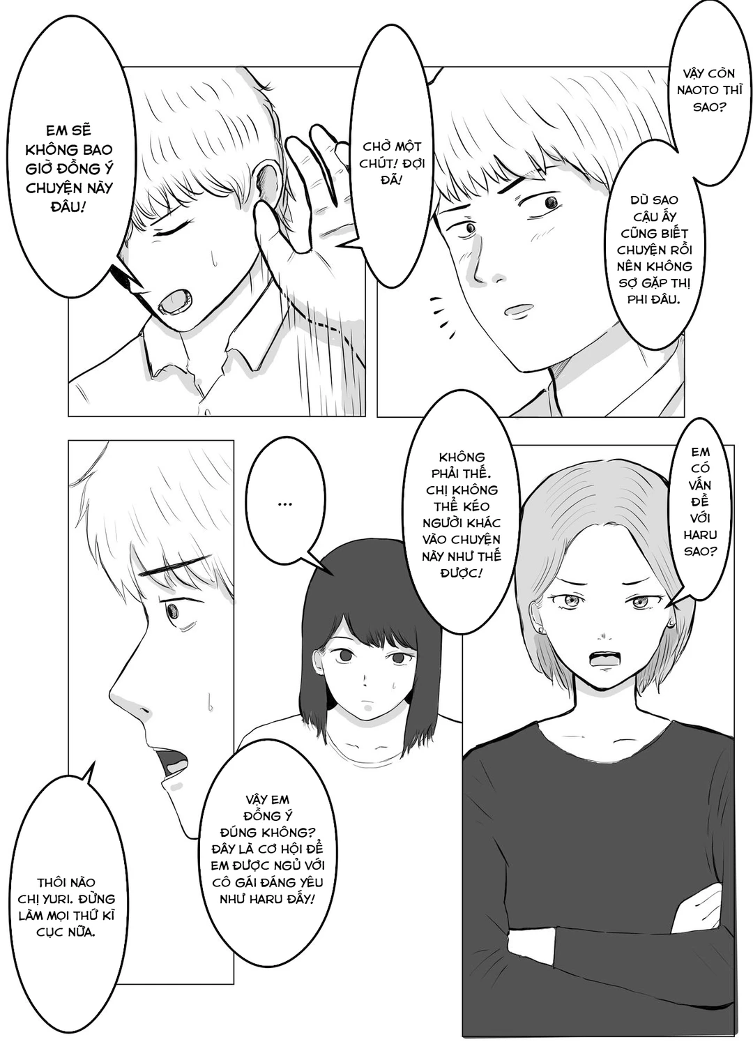 HentaiVN.net - Ảnh 18 - Xin hãy cân nhắc chuyện ngoại tình - Ch. 1
