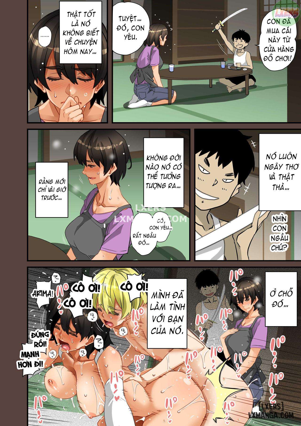 HentaiVN.net - Ảnh 26 - Zenin Shikkaku - Hahaoya no Mesubuta Sex Choukyou Kiroku - 8