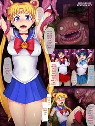 Sailor Senshi Ishu Kan Tettei Ryoujoku (Sailor Moon) [セーラー戦士 異種姦徹底陵辱]