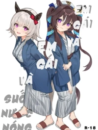 Em gái và em gái và suối nước nóng