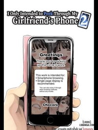 I Only Intended To Peek Through My Girlfriends Phone 2