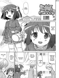 Em không thể sống thiếu anh được! Onii-chan [Shuugaku ryokou kara kaettekita imouto; My sister returned from a trip (Chou love love Imouto ch.5)]