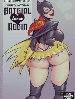 Ruined Gotham Batgirl Loves Robin