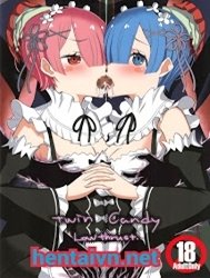 Sự sa đọa của Rem và Ram kèm theo Emilia (Re:Zero) [Twin Candy]