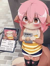 Những buổi livestream bất ổn của các bé Furry loli