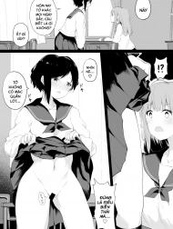 Super Masochist Girl Goes to School With No Panties [ドＭ彼女がノーパン登校してた百合カプ]
