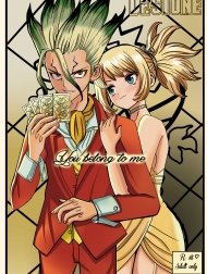 You belong to me [Senku X Kohaku You belong to me]