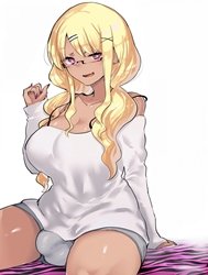 What I Thought Was Going To Be A Study Date [Futanari Kyokon Kuro Gal Kanojo to Benkyou Oheya Date da to Omottara Soku Onaho Atsukai Fukujuu Gyaku Anal nante...]