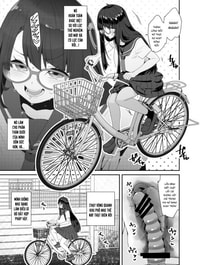 Xe đạp! Đạp lồn vào xe! [Dosukebe Kyonyuu Joshi ga Acme Jitensha de Osanpo Onanie suru Hanashi]