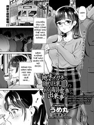 Cuộc sống ở thành phố lớn thật dữ dội [Jimi Megane de Kakure Kyonyuu JD no Aru Manin Densha de no Dekigoto]
