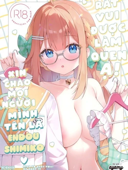 Xin chào mọi người, mình tên là Endou Shimiko. Rất vui được làm quen ạ! Truyện hentai Xin chào mọi người, mình tên là Endou Shimiko. Rất vui được làm quen ạ!