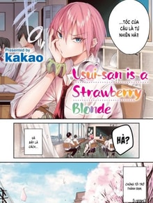 Usui-san is a Strawberry Blonde