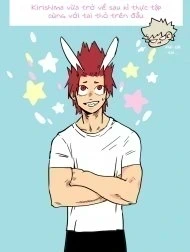 Kirishima biến thành thỏ rồi!!! [Kirishima Rabbit]