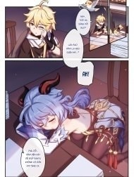 Tăng ca cùng dê dừa! [Working Overtime With Ganyu]