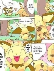 Pikachu Kiss Pichu