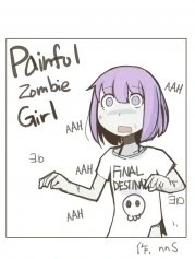 Painful Zombie Girl