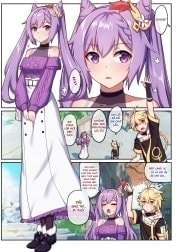 Keqing hẹn hò với Nhà Lữ Hành [Keqing's Date With The Traveler; 旅行者との刻晴デート]