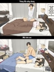 Cuộc sống thường nhật của một cặp đôi: Tháng đầu sống chung và một năm sau [Dousei Seikatsu Ikkagetsume to Ichinen Ato, Asaokite kara Shuushin made no Hikaku; A Day in the Life of a Couple: Their First Month Living Together vs. One Year Later]