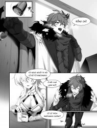 Lumine cùng Childe ở Snezhnaya [Yukiguni kara kita Koibito]