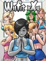 Lớp học yoga của các nhân vật game Wii [Wii fit xXx]