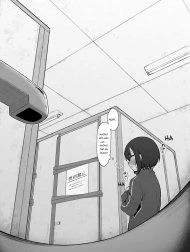 Girl pees in a sink standing up