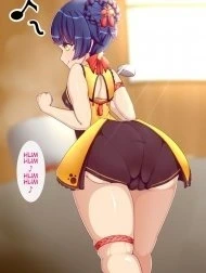 Chơi Xiangling từ phía sau [Doing Xiangling-chan from behind]