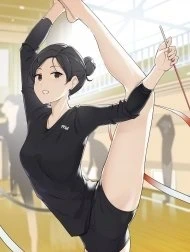 Cách biểu lộ cảm xúc thực sự của nàng vận động viên [Shintaisou Circle Joshi ga Kansetsu Kadouiki Meippai Tsukatte H suru Hanashi; How A Gymnastics Club Girl Learned How to Express Herself Through Sex; 新体操サークル女子が関節可動域めいっぱい使ってHする話]