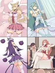 Địt xoa dịu mấy em Vệ Binh Tinh Tú!!! (Liên Minh Huyền Thoại) [Star Guardian Comic]