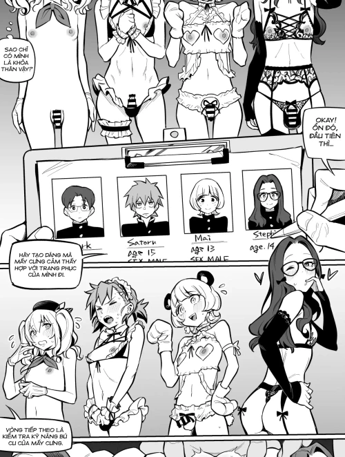 Cậu bé giả gái trong câu lạc bộ diễn xuất Truyện hentai Cậu bé giả gái trong câu lạc bộ diễn xuất