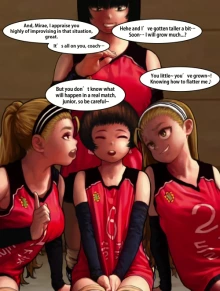 Đội bóng chuyền nồng cháy